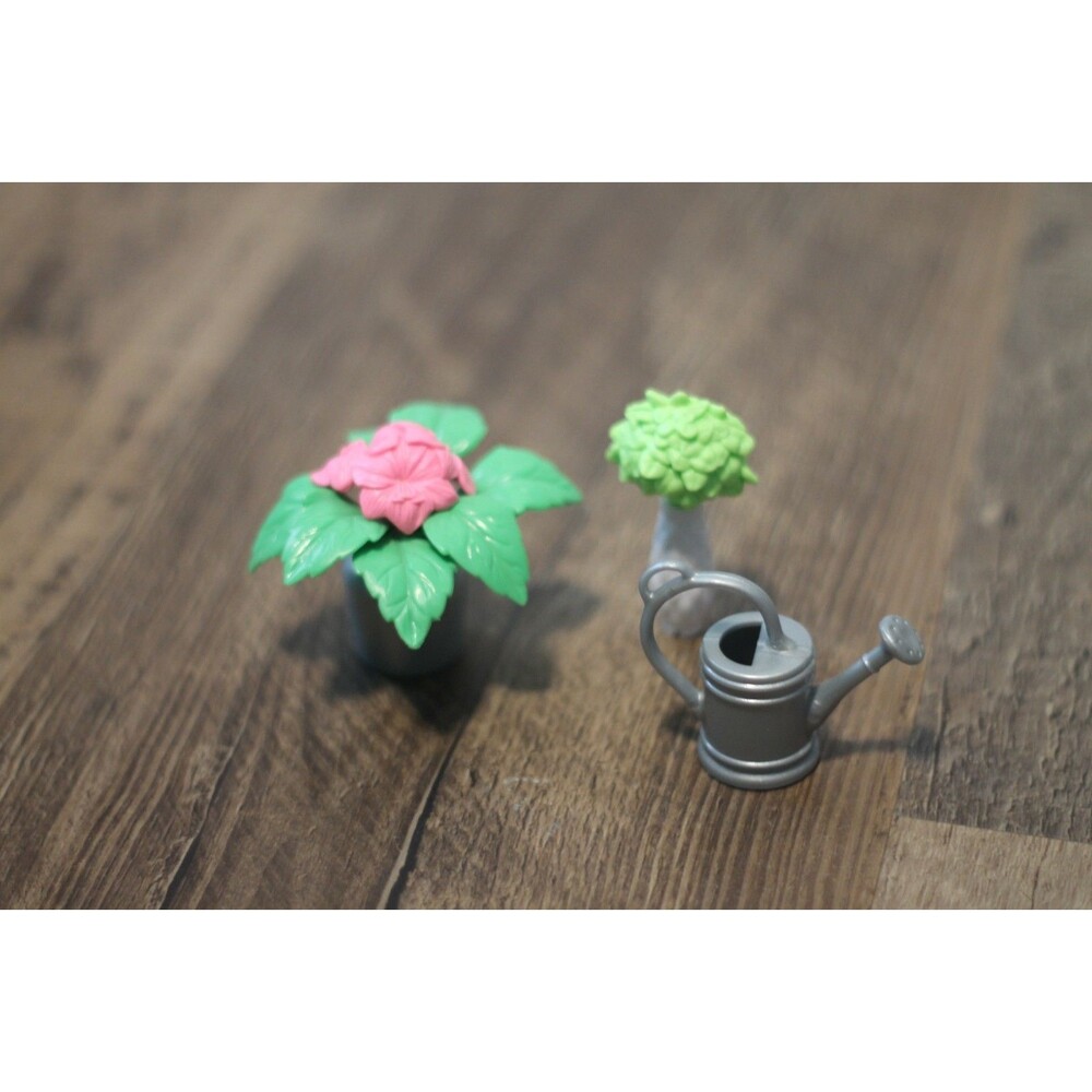 Barbie Plants and Watering Can